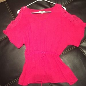 Cold shoulder blouse